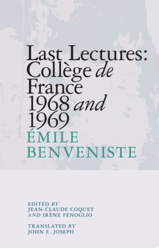 Last Lectures: Collège de France 1968 and 1969